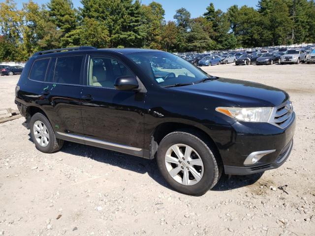 5TDBK3EH2CS154648 - 2012 TOYOTA HIGHLANDER BASE Noir photo 4