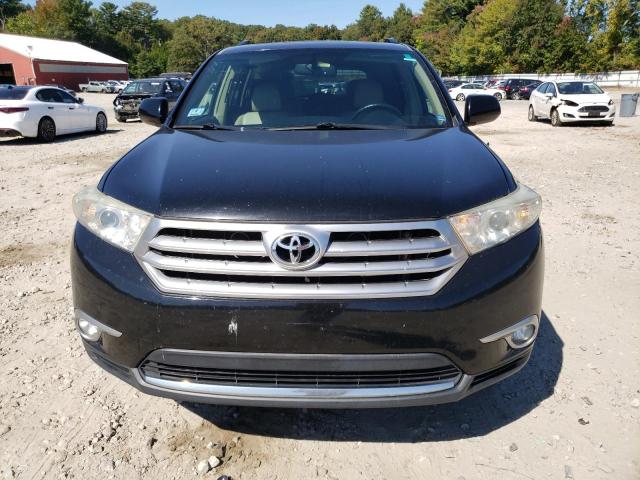 5TDBK3EH2CS154648 - 2012 TOYOTA HIGHLANDER BASE Noir photo 5