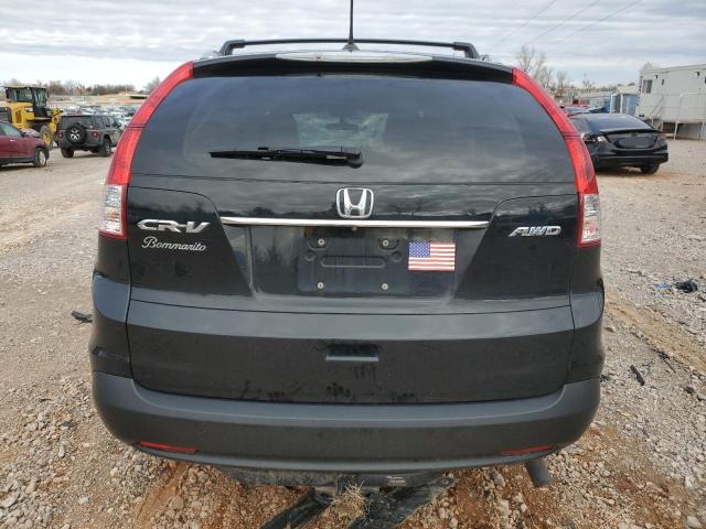 2HKRM4H7XDH671463 - 2013 HONDA CR-V EXL BLACK photo 6