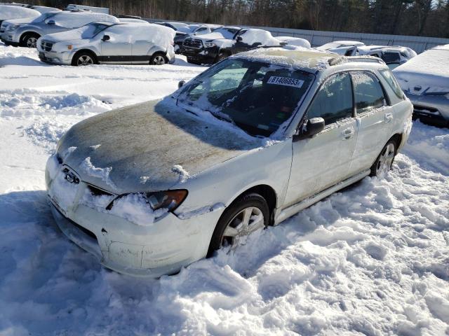 JF1GG67606H803656 - 2006 SUBARU IMPREZA 2.5I SPORTS WAGON WHITE photo 1