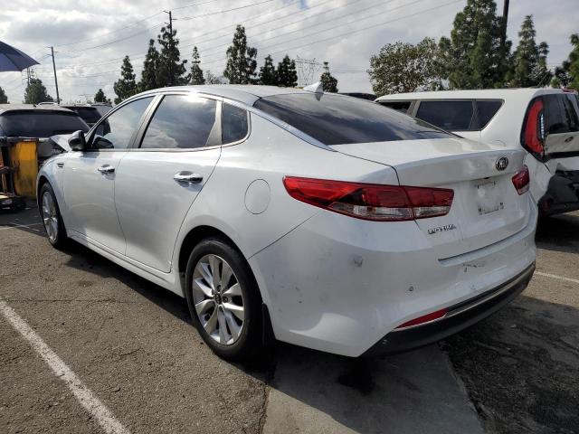 5XXGT4L34JG254779 - 2018 KIA OPTIMA LX WHITE photo 2