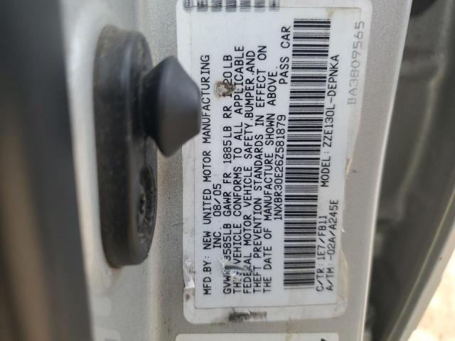 1NXBR30E26Z581879 - 2006 TOYOTA COROLLA CE SILVER photo 12