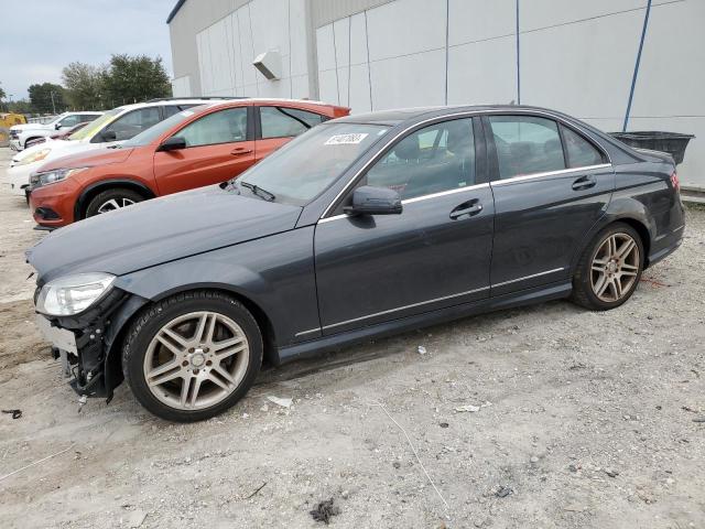 WDDGF5GB1AF425653 - 2010 MERCEDES-BENZ C 350 CHARCOAL photo 1