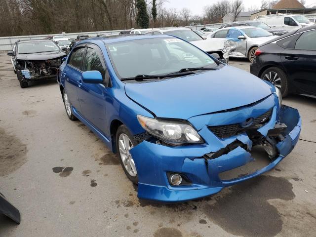 2T1BU40E29C030216 - 2009 TOYOTA COROLLA BASE BLUE photo 4