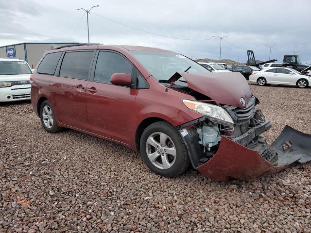 5TDKK3DC8CS277926 - 2012 TOYOTA SIENNA LE BURGUNDY photo 4