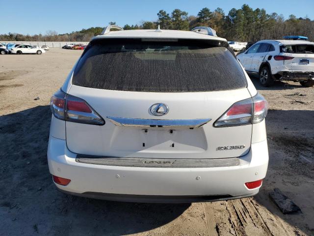 2T2ZK1BAXDC100112 - 2013 LEXUS RX 350 WHITE photo 6