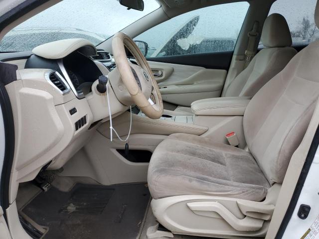 5N1AZ2MG5FN224501 - 2015 NISSAN MURANO S WHITE photo 7