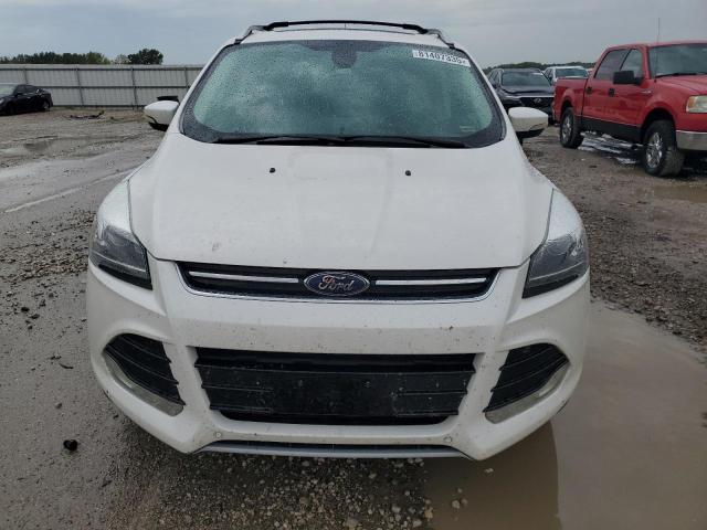 1FMCU9J98DUD53924 - 2013 FORD ESCAPE TITANIUM WHITE photo 5
