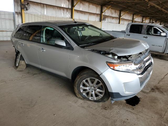 2FMDK3JC3DBE32488 - 2013 FORD EDGE SEL ვერცხლისფერი ფოტო 4