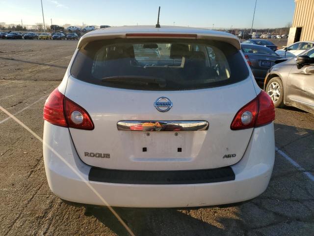 JN8AS5MV2DW648383 - 2013 NISSAN ROGUE S WHITE photo 6