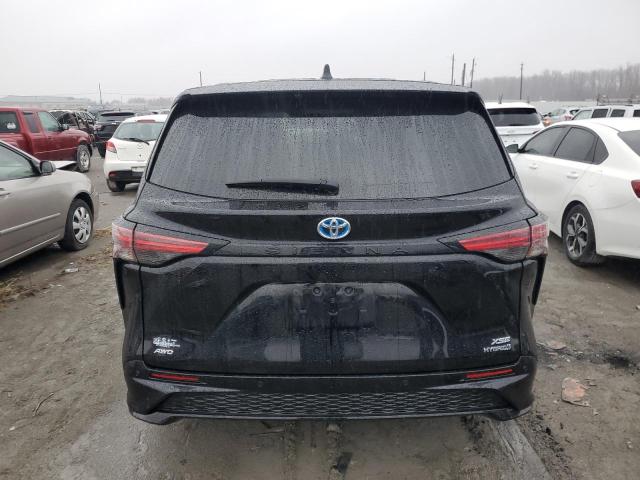 5TDXSKFC6MS015126 - 2021 TOYOTA SIENNA XSE BLACK photo 6