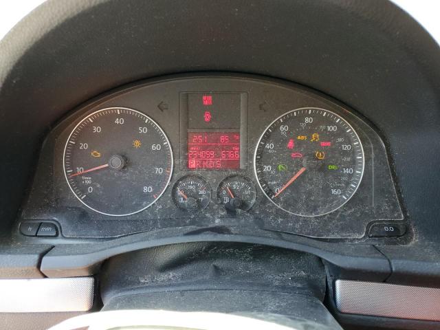 3VWRZ71K49M178815 - 2009 VOLKSWAGEN JETTA SE შავი ფოტო 9