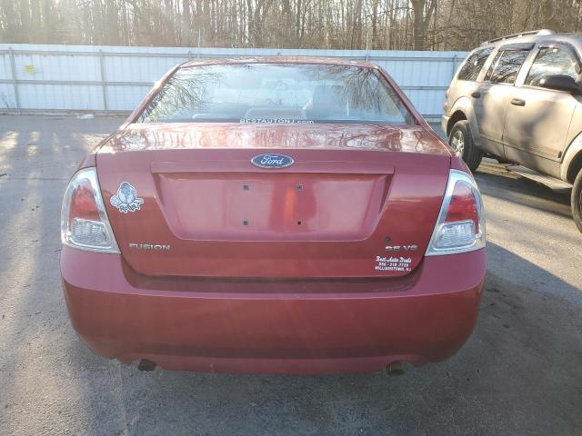3FAFP07106R130816 - 2006 FORD FUSION SE RED photo 6