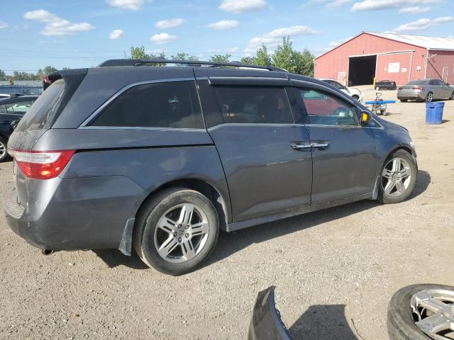 5FNRL5H92DB505768 - 2013 HONDA ODYSSEY TOURING GRAY photo 3