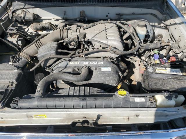 5TEHN72N44Z430559 - 2004 TOYOTA TACOMA DOUBLE CAB 银色 照片 11