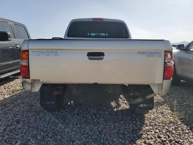 5TEHN72N44Z430559 - 2004 TOYOTA TACOMA DOUBLE CAB 银色 照片 6