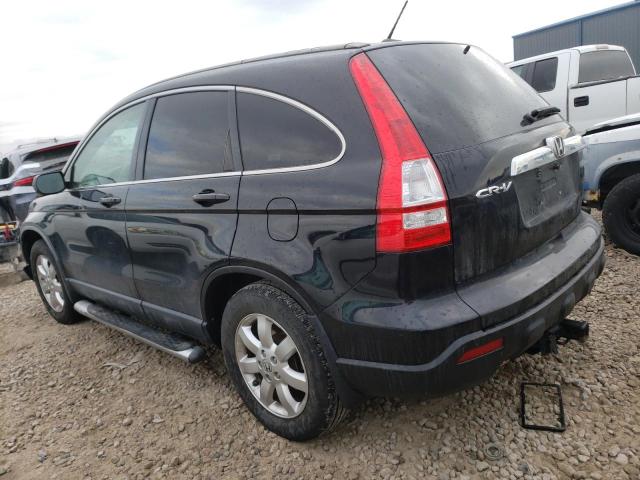 JHLRE38748C018154 - 2008 HONDA CR-V EXL BLACK photo 2