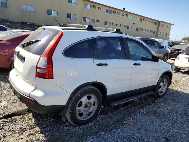 JHLRE38337C011045 - 2007 HONDA CR-V LX WHITE photo 3