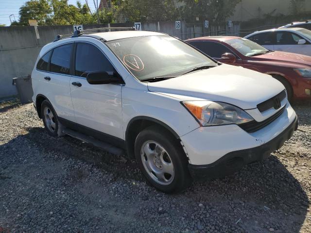 JHLRE38337C011045 - 2007 HONDA CR-V LX WHITE photo 4