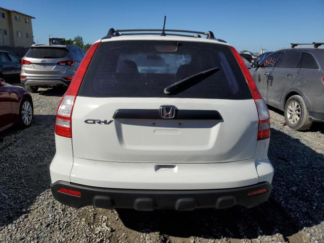 JHLRE38337C011045 - 2007 HONDA CR-V LX WHITE photo 6