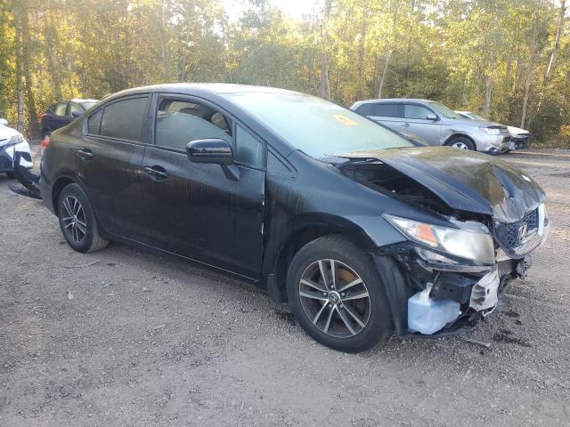 2HGFB2F43EH024985 - 2014 HONDA CIVIC LX BLACK photo 4