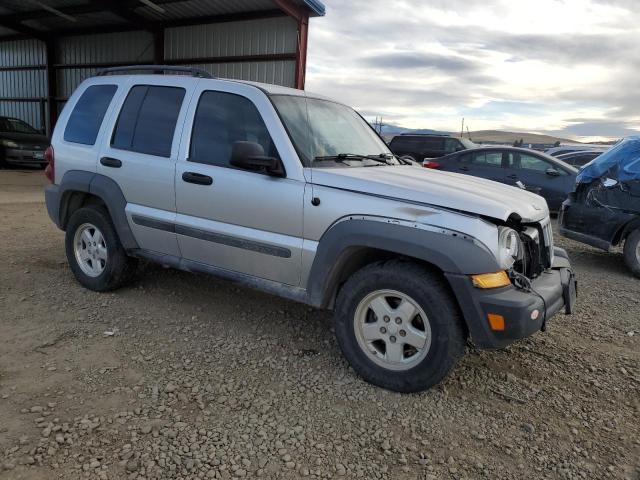 1J4GL48K07W604569 - 2007 JEEP LIBERTY SPORT SILVER photo 4