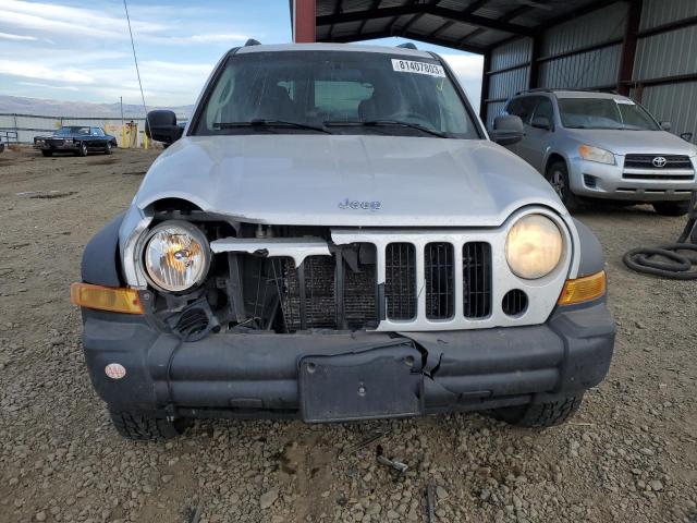 1J4GL48K07W604569 - 2007 JEEP LIBERTY SPORT SILVER photo 5