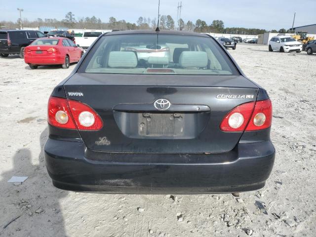 2T1BR30E07C800230 - 2007 TOYOTA COROLLA CE BLACK photo 6