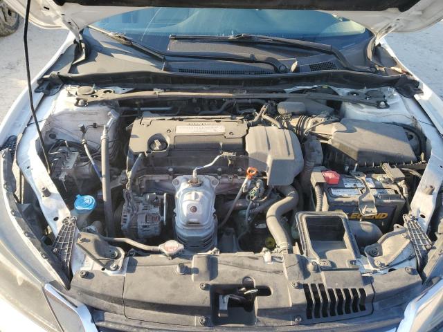 1HGCR2F83DA003360 - 2013 HONDA ACCORD EXL თეთრი ფოტო 11