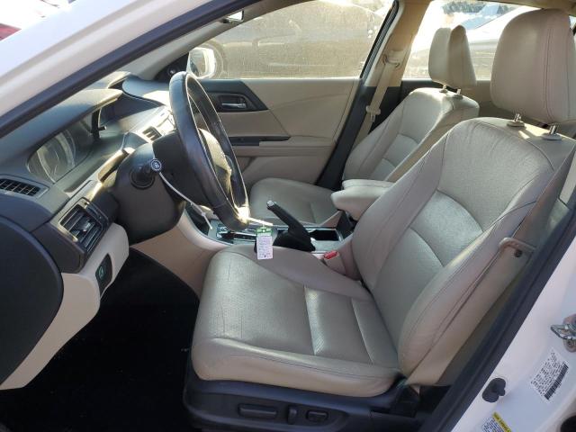 1HGCR2F83DA003360 - 2013 HONDA ACCORD EXL თეთრი ფოტო 7