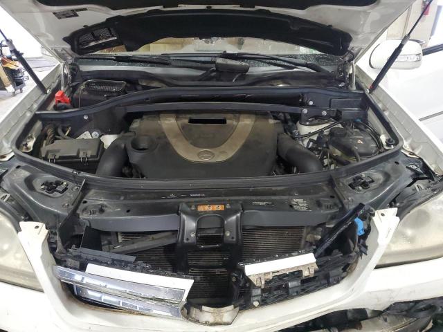 4JGBF71E38A333594 - 2008 MERCEDES-BENZ GL 450 4MATIC WHITE photo 12