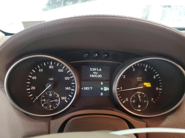 4JGBF71E38A333594 - 2008 MERCEDES-BENZ GL 450 4MATIC WHITE photo 9