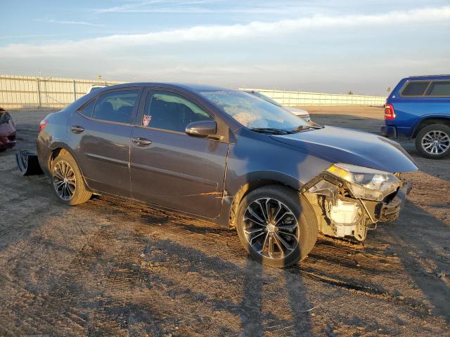 2T1BURHE8GC693644 - 2016 TOYOTA COROLLA L CHARCOAL photo 4