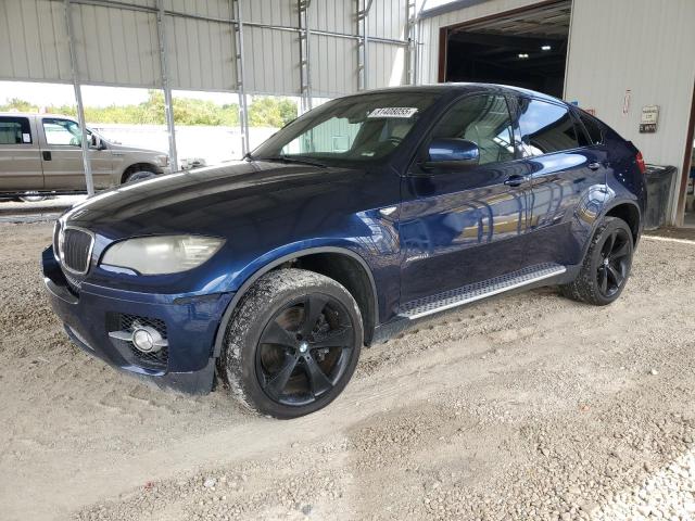 5UXFG83559LZ92268 - 2009 BMW X6 BLUE photo 1