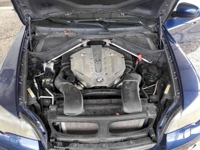 5UXFG83559LZ92268 - 2009 BMW X6 BLUE photo 12