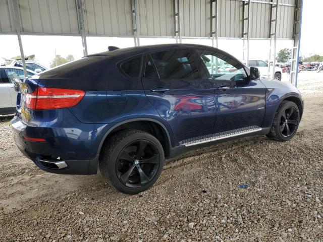 5UXFG83559LZ92268 - 2009 BMW X6 BLUE photo 3
