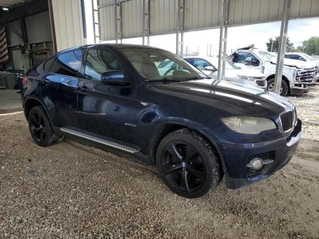 5UXFG83559LZ92268 - 2009 BMW X6 BLUE photo 4