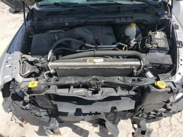 1C6RR6LT5FS675756 - 2015 RAM 1500 SLT SILVER photo 11