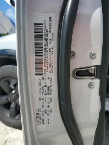 1C6RR6LT5FS675756 - 2015 RAM 1500 SLT SILVER photo 13