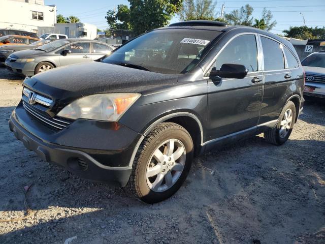 5J6RE38779L029741 - 2009 HONDA CR-V EXL BLACK photo 1