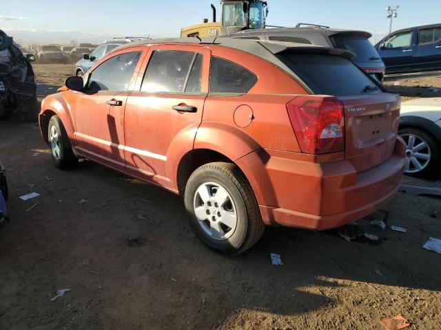 1B3HB28B78D754680 - 2008 DODGE CALIBER ORANGE photo 2