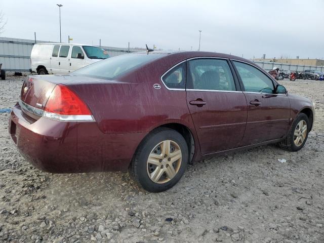 2G1WB58K379167243 - 2007 CHEVROLET IMPALA LS MAROON photo 3