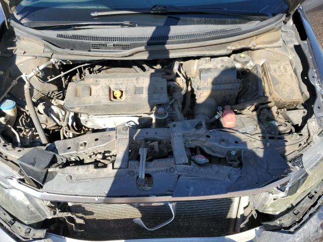 19XFB2F98CE304968 - 2012 HONDA CIVIC EXL ნაცრისფერი ფოტო 11