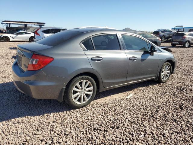19XFB2F98CE304968 - 2012 HONDA CIVIC EXL ნაცრისფერი ფოტო 3