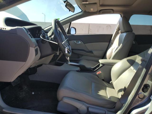 19XFB2F98CE304968 - 2012 HONDA CIVIC EXL ნაცრისფერი ფოტო 7