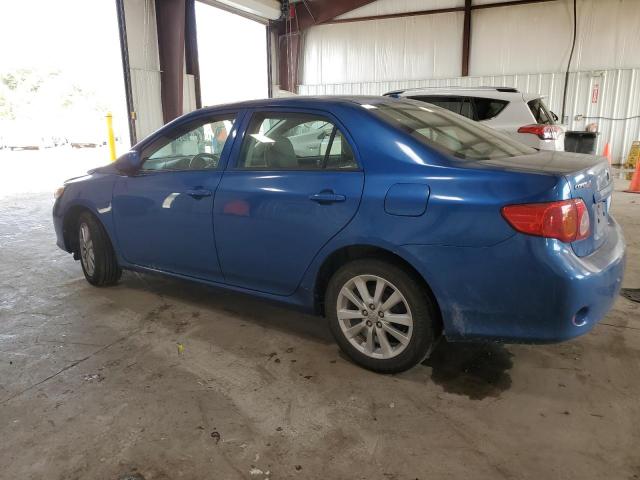 JTDBL40EX99028061 - 2009 TOYOTA COROLLA BASE BLUE photo 2