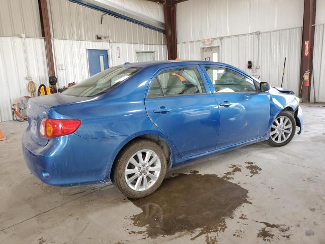 JTDBL40EX99028061 - 2009 TOYOTA COROLLA BASE BLUE photo 3
