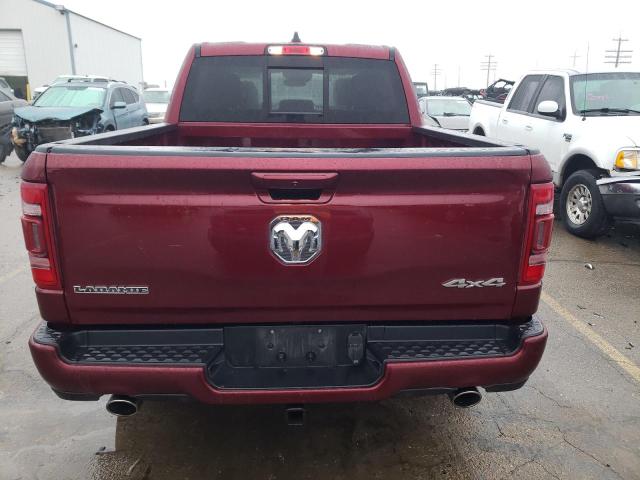 1C6SRFJT4NN457163 - 2022 RAM 1500 LARAMIE BURGUNDY photo 6