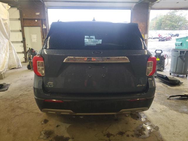 1FMSK8DH3MGB66233 - 2021 FORD EXPLORER XLT 蓝色 照片 6