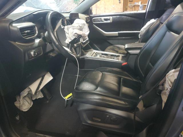 1FMSK8DH3MGB66233 - 2021 FORD EXPLORER XLT 蓝色 照片 7